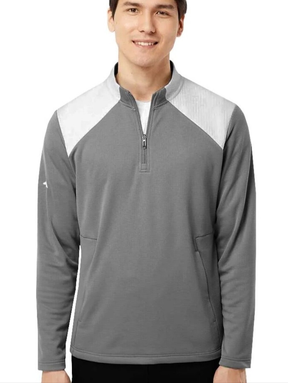NWT Men's Adidas 1/4 Zip Pullover Jacket